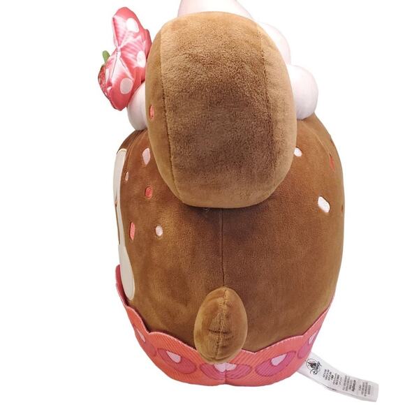 Disney Parks Munchlings Minnie Mouse Strawberry Cupcake 17" Plush Baked Treats - Picture 4 of 10